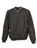 MENS CROSSOVER V-NECK WINDSHIRT in Black